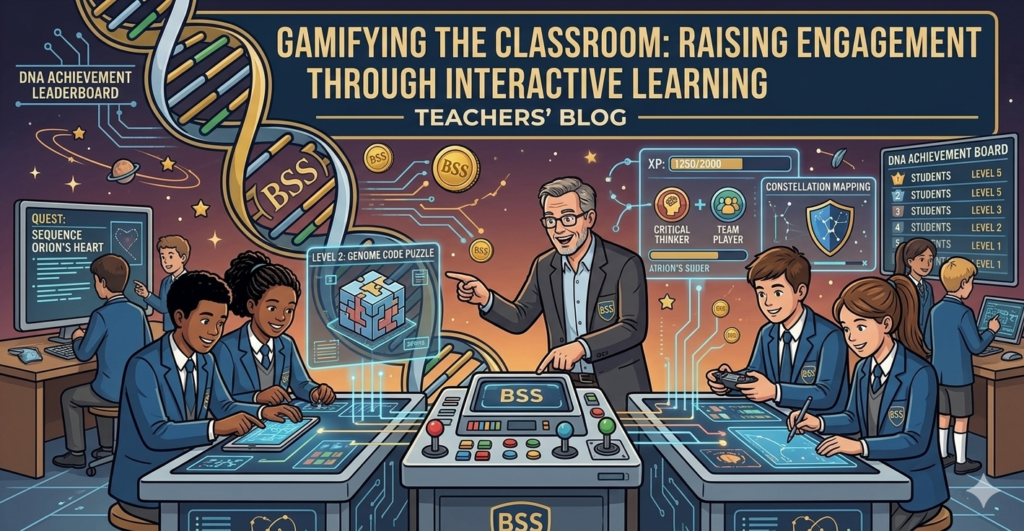Gamified classroom learning activities for students