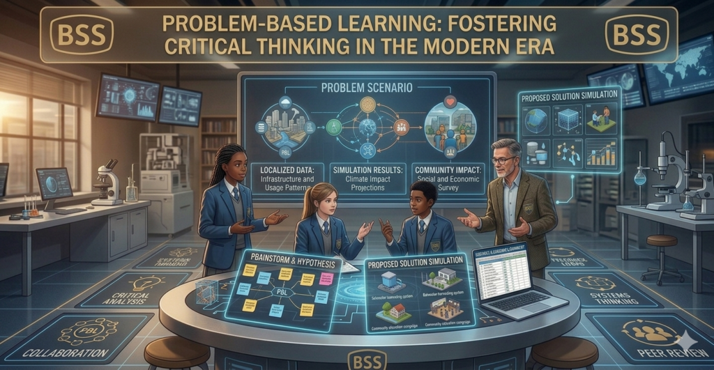 Problem based learning activities in a modern classroom